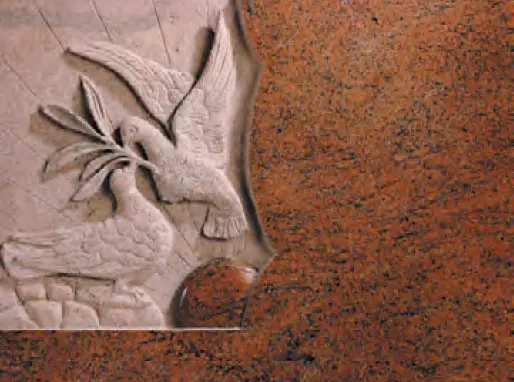 lapida marron marmoles cardona